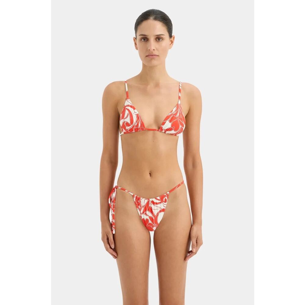 Sir The Label Renata String Triangle Top in Mariposa Lily